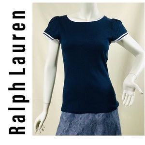 Ralph Lauren Dress T-Shirt Midnight Blue- Size M
